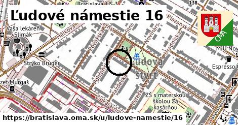 Ľudové námestie 16, Bratislava