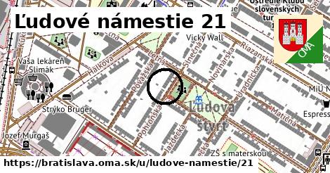 Ľudové námestie 21, Bratislava