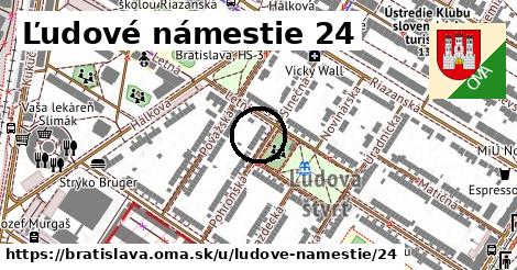 Ľudové námestie 24, Bratislava