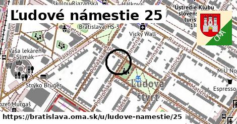 Ľudové námestie 25, Bratislava