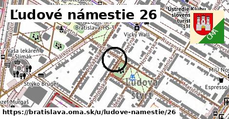 Ľudové námestie 26, Bratislava