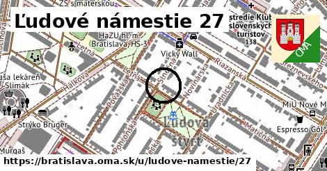Ľudové námestie 27, Bratislava