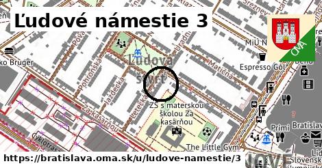 Ľudové námestie 3, Bratislava