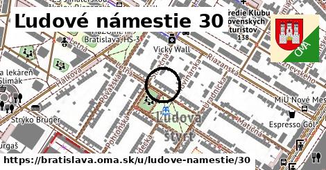 Ľudové námestie 30, Bratislava