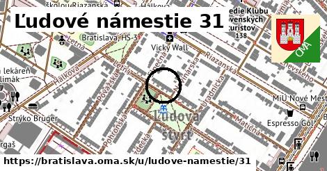 Ľudové námestie 31, Bratislava