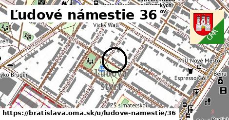 Ľudové námestie 36, Bratislava