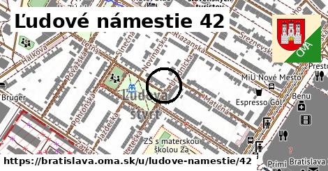 Ľudové námestie 42, Bratislava