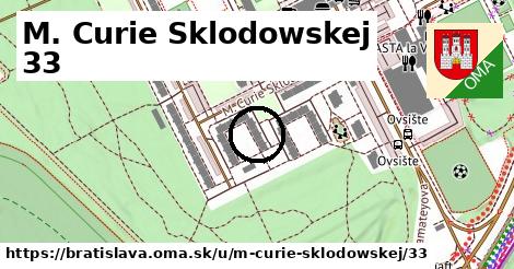 M. Curie Sklodowskej 33, Bratislava