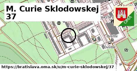 M. Curie Sklodowskej 37, Bratislava