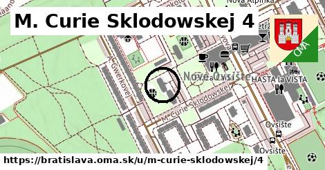 M. Curie Sklodowskej 4, Bratislava