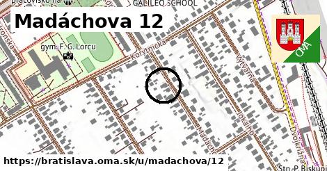 Madáchova 12, Bratislava