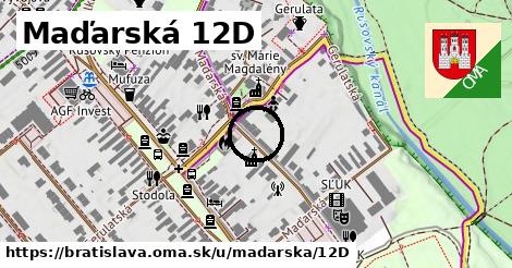 Maďarská 12D, Bratislava