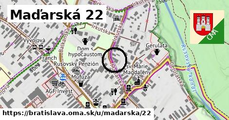 Maďarská 22, Bratislava