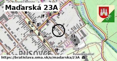 Maďarská 23A, Bratislava