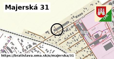 Majerská 31, Bratislava