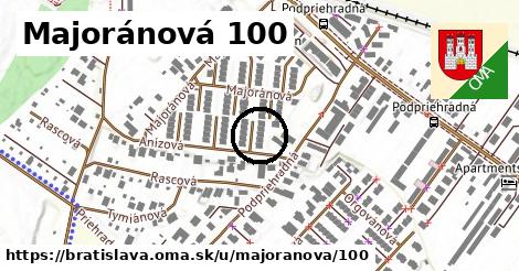 Majoránová 100, Bratislava