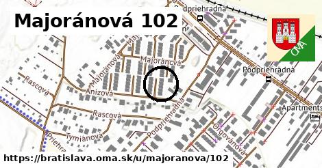 Majoránová 102, Bratislava