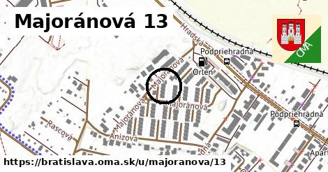 Majoránová 13, Bratislava