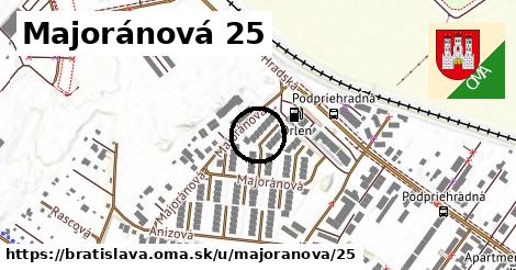 Majoránová 25, Bratislava