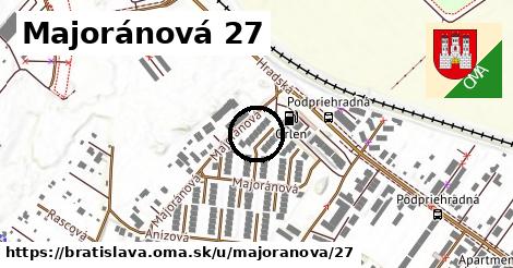 Majoránová 27, Bratislava