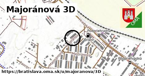 Majoránová 3D, Bratislava