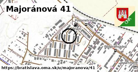 Majoránová 41, Bratislava