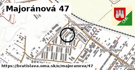 Majoránová 47, Bratislava