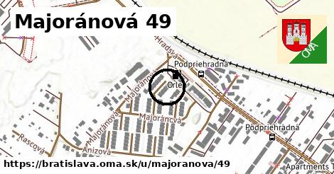 Majoránová 49, Bratislava