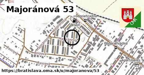 Majoránová 53, Bratislava