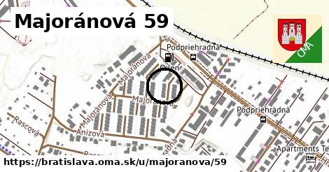 Majoránová 59, Bratislava