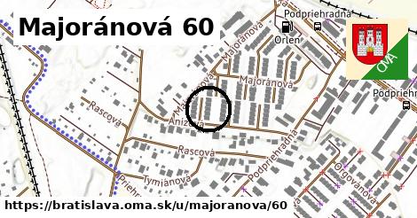 Majoránová 60, Bratislava