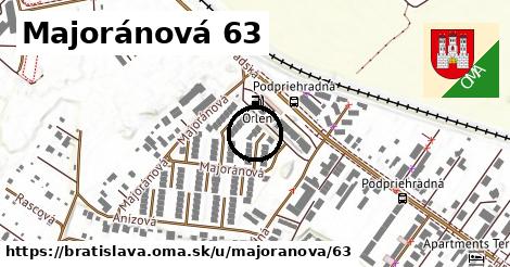 Majoránová 63, Bratislava