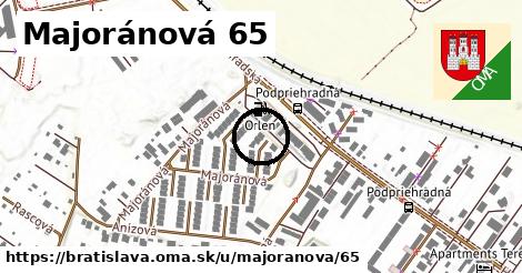 Majoránová 65, Bratislava