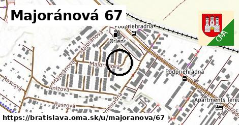 Majoránová 67, Bratislava