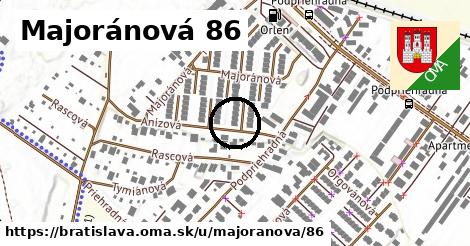 Majoránová 86, Bratislava