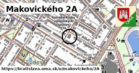 Makovického 2A, Bratislava