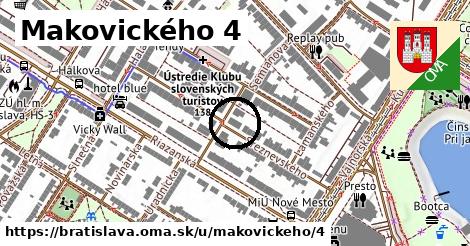 Makovického 4, Bratislava