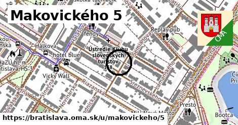 Makovického 5, Bratislava