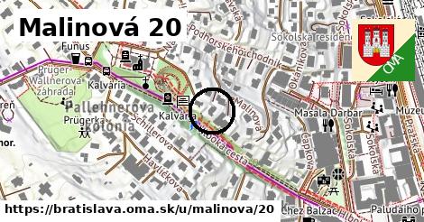 Malinová 20, Bratislava