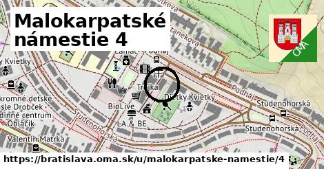 Malokarpatské námestie 4, Bratislava