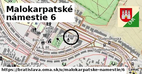 Malokarpatské námestie 6, Bratislava