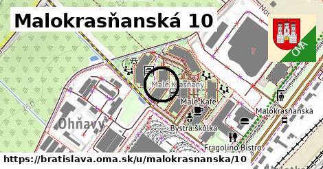 Malokrasňanská 10, Bratislava