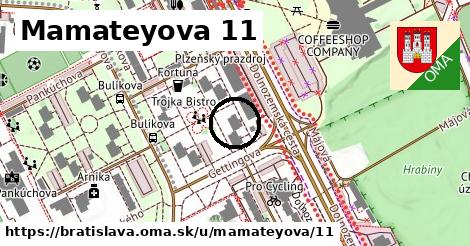 Mamateyova 11, Bratislava