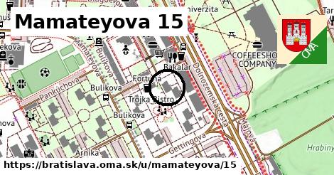 Mamateyova 15, Bratislava