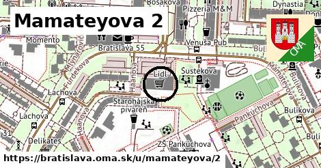 Mamateyova 2, Bratislava