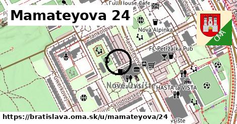 Mamateyova 24, Bratislava