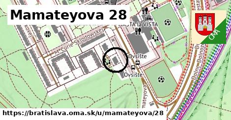 Mamateyova 28, Bratislava