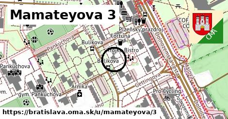 Mamateyova 3, Bratislava