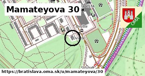 Mamateyova 30, Bratislava