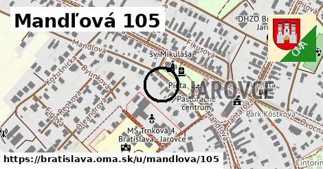 Mandľová 105, Bratislava